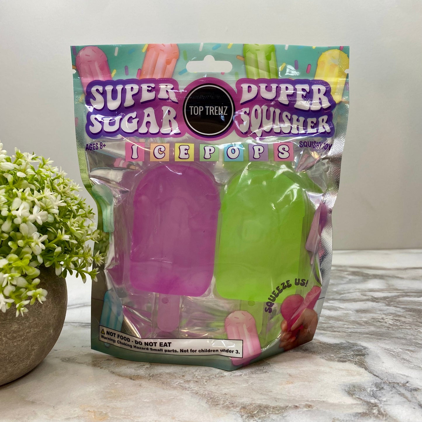 Super Duper Sugar Squisher Toy - Ice Pops