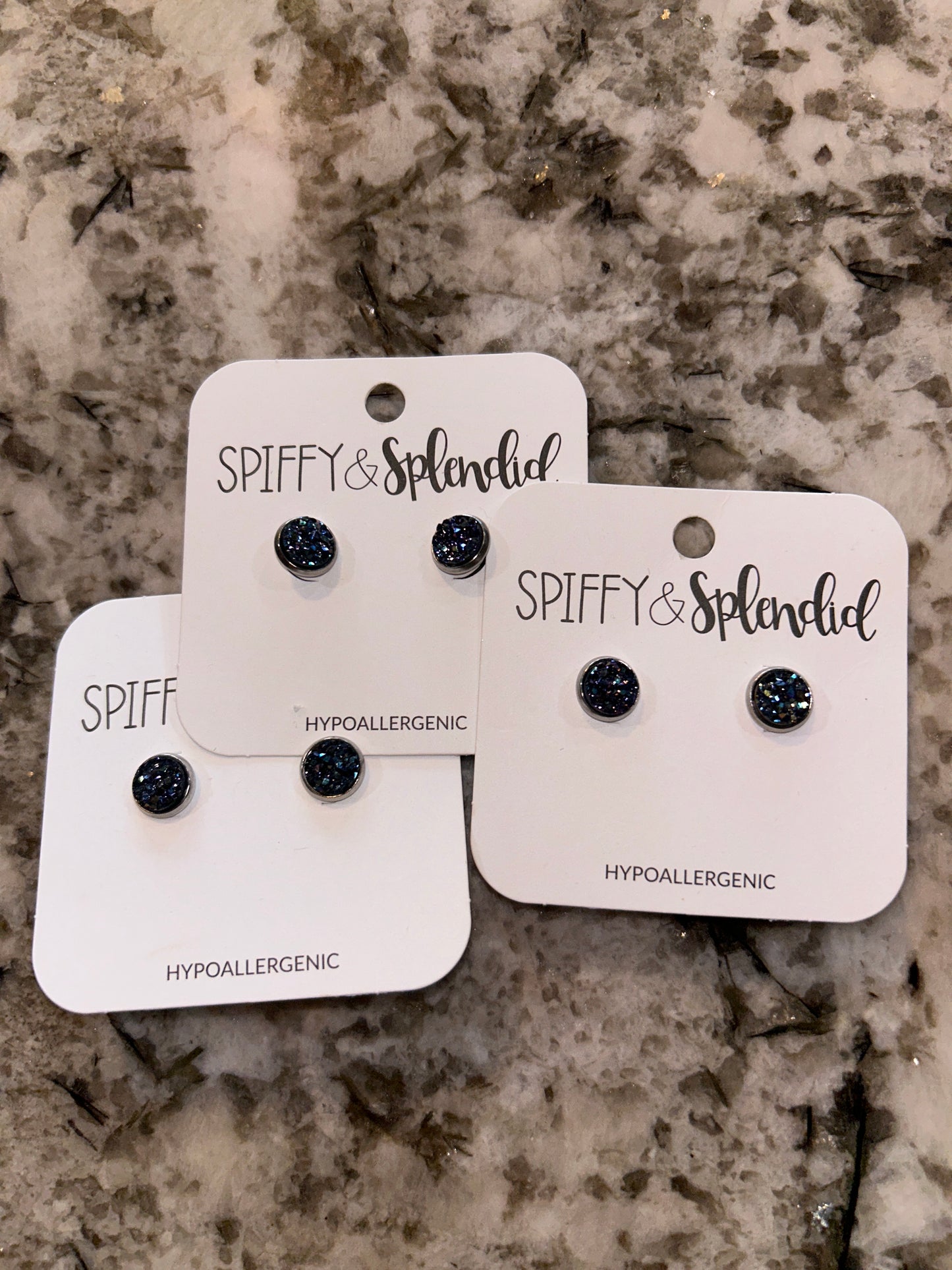 Spiffy & Splendid Blue Studs