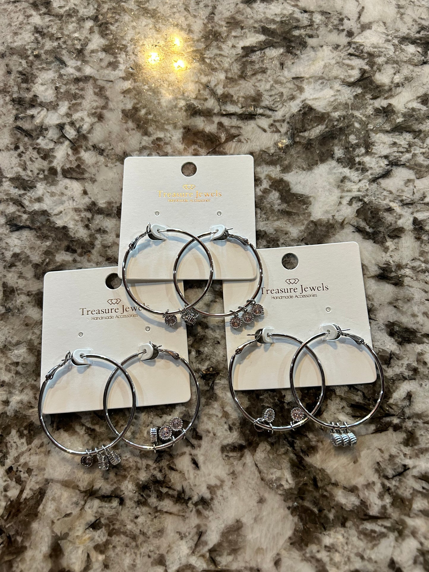 Triple Dot Hoop