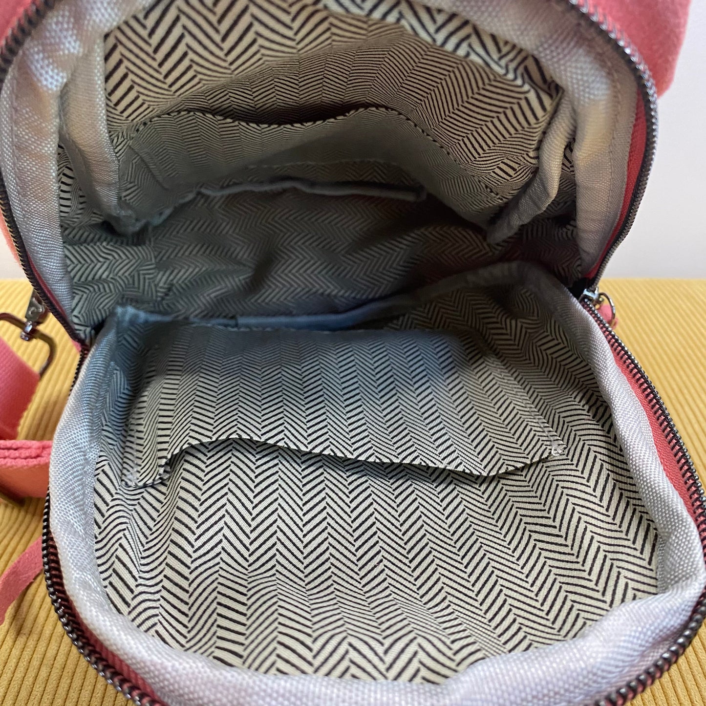 Suede Sling Crossbody