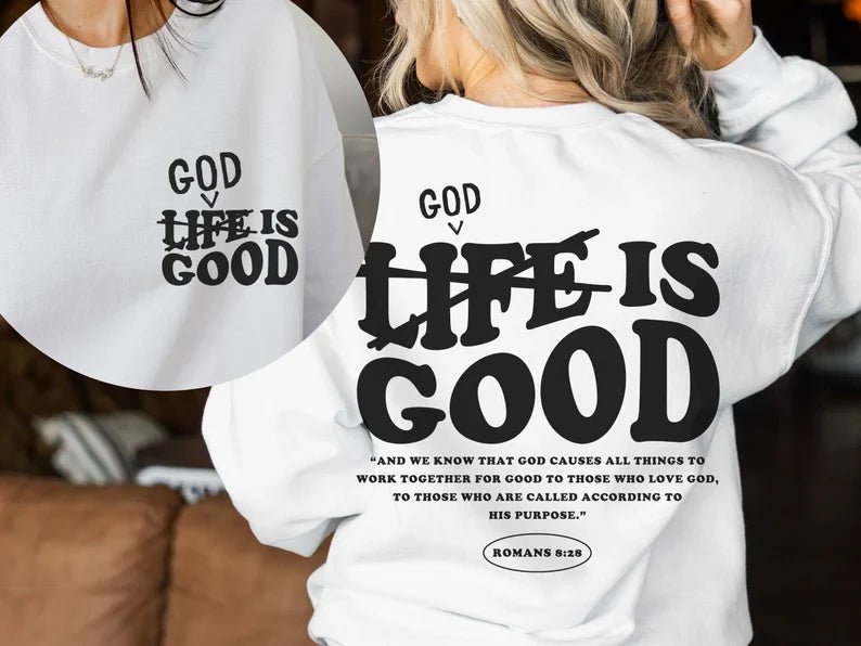 God is good romans quote