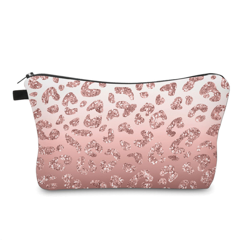Pouch - Leopard Pink Ombre