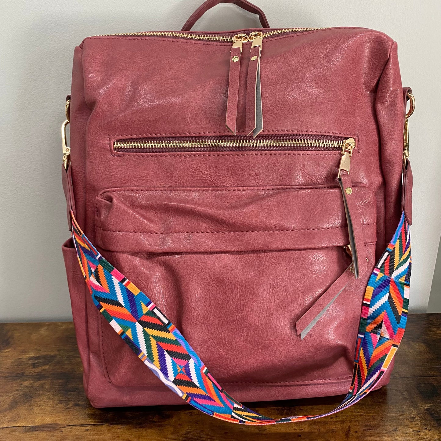 Brooke Backpack - Wine