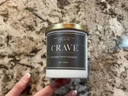 CRAVE candle