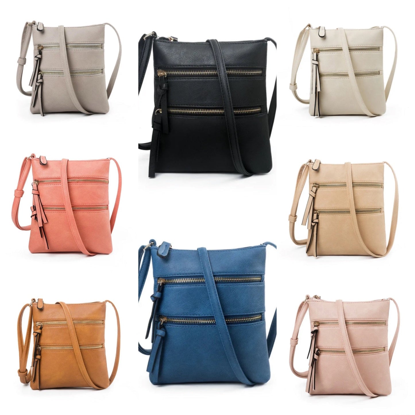 Aspen Flat Crossbody Bag - PREORDER 7/6-7/9