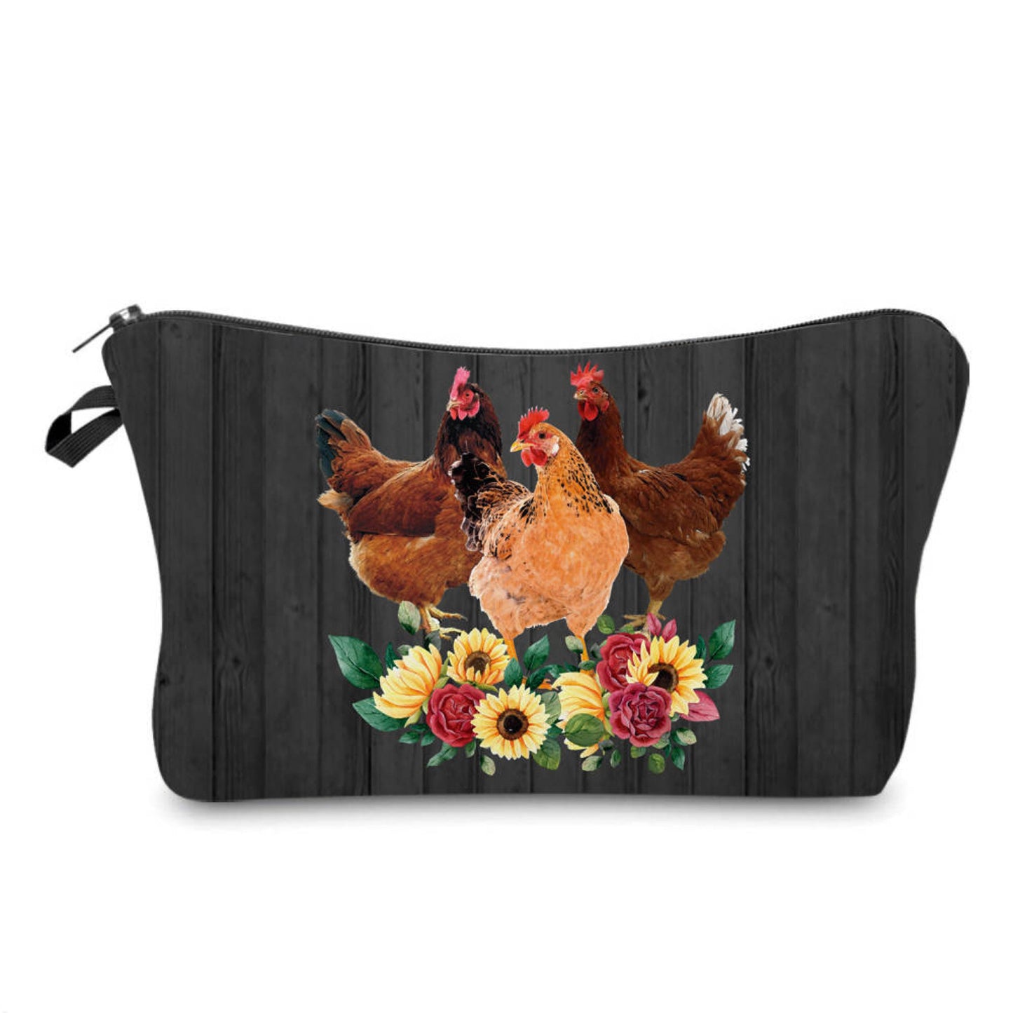 Pouch - Chickens & Sunflowers
