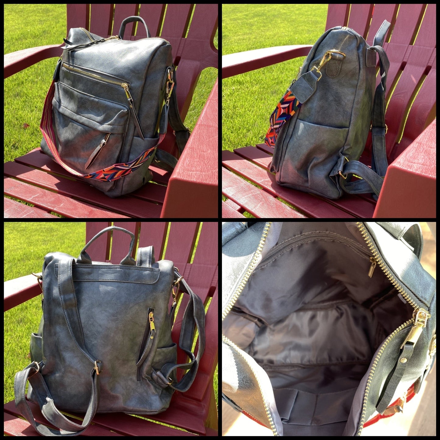Brooke Backpack - Wine