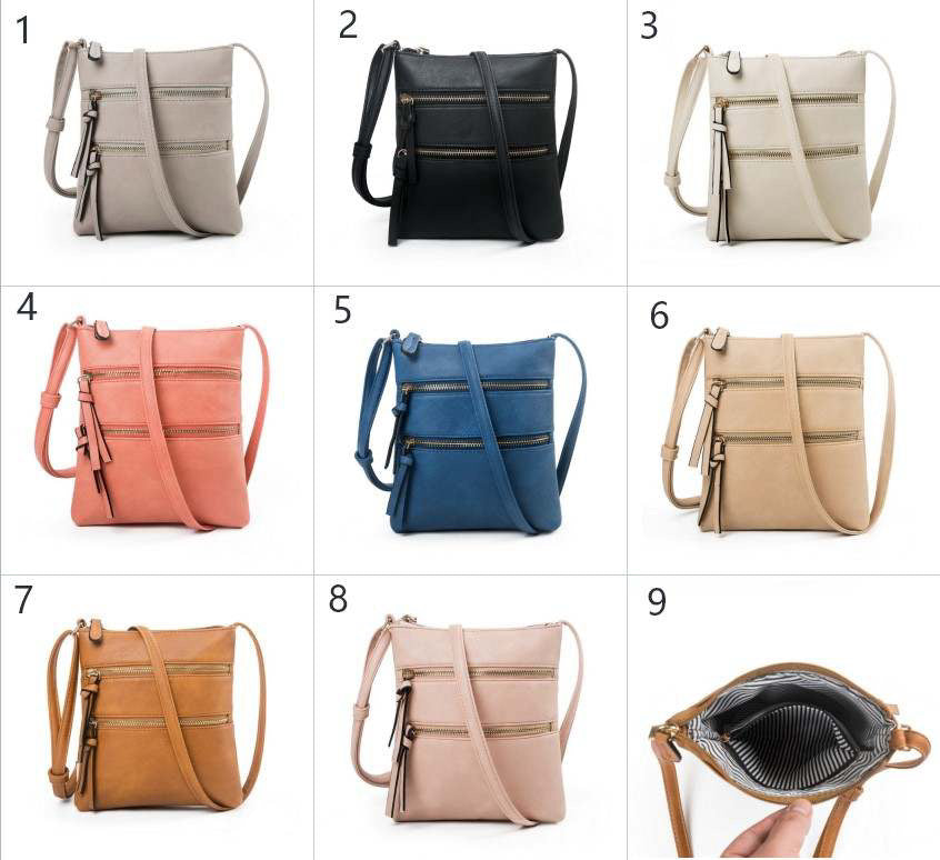 Aspen Flat Crossbody Bag - PREORDER 7/6-7/9