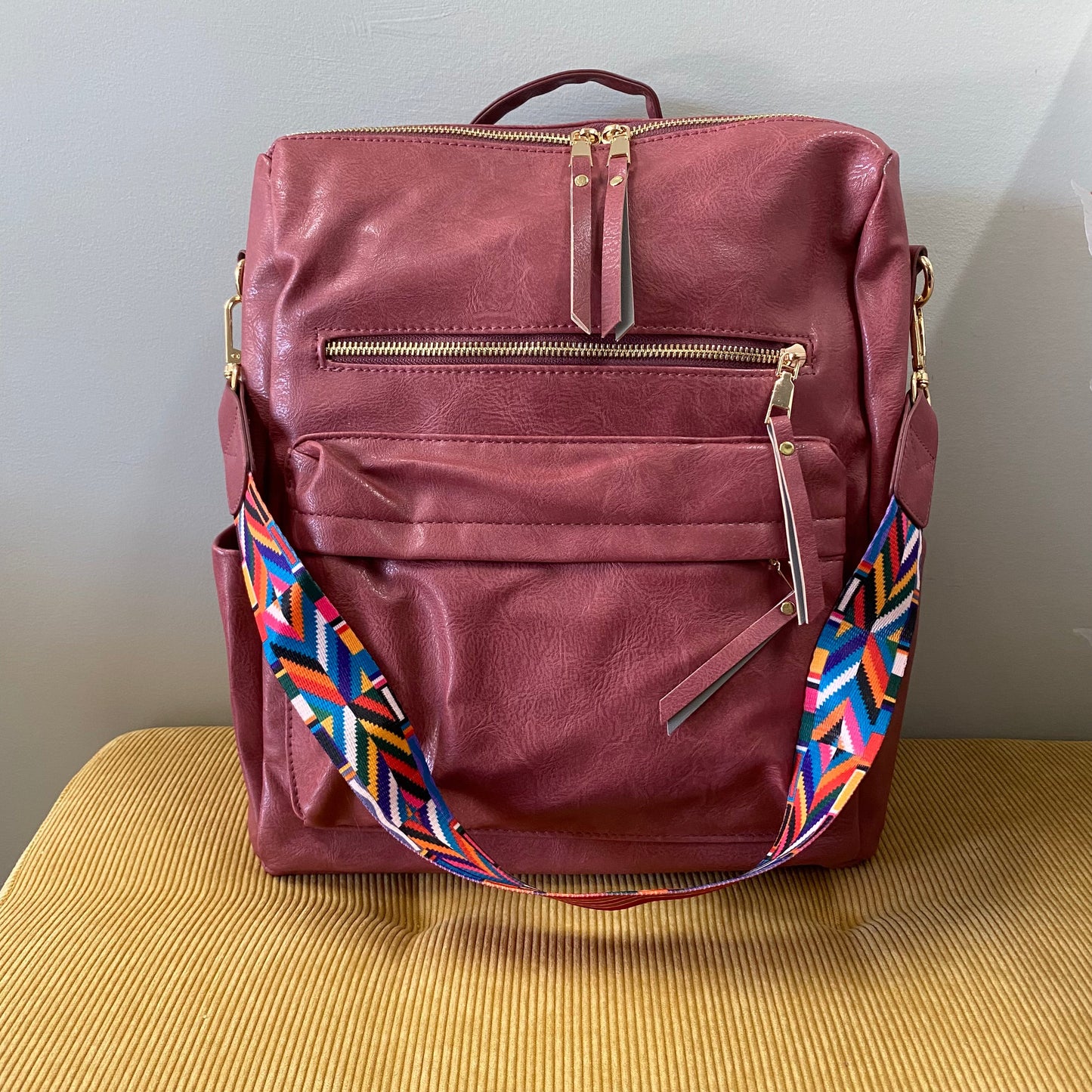 Brooke Backpack - Wine
