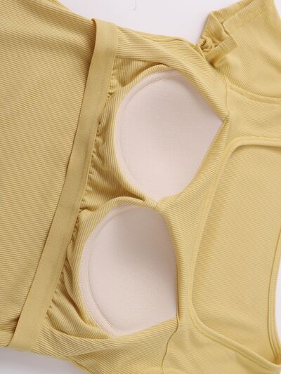 Square Neck Short Sleeve T-Shirt