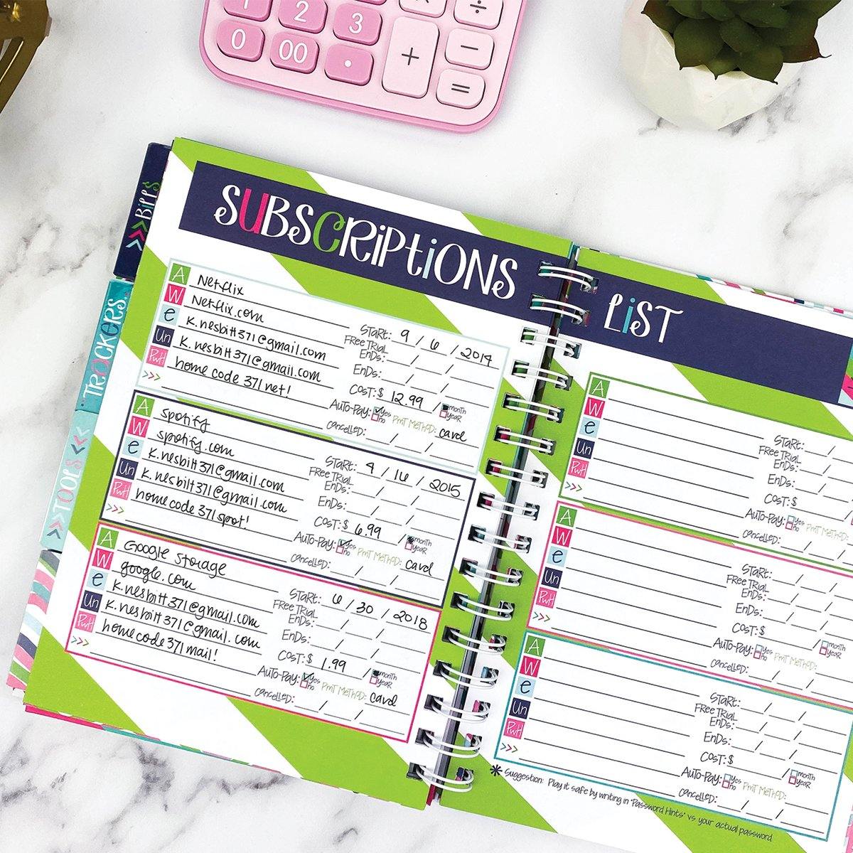 Budgeting Bundle | Budget Binder Planner + Accessories - Denise Albright®