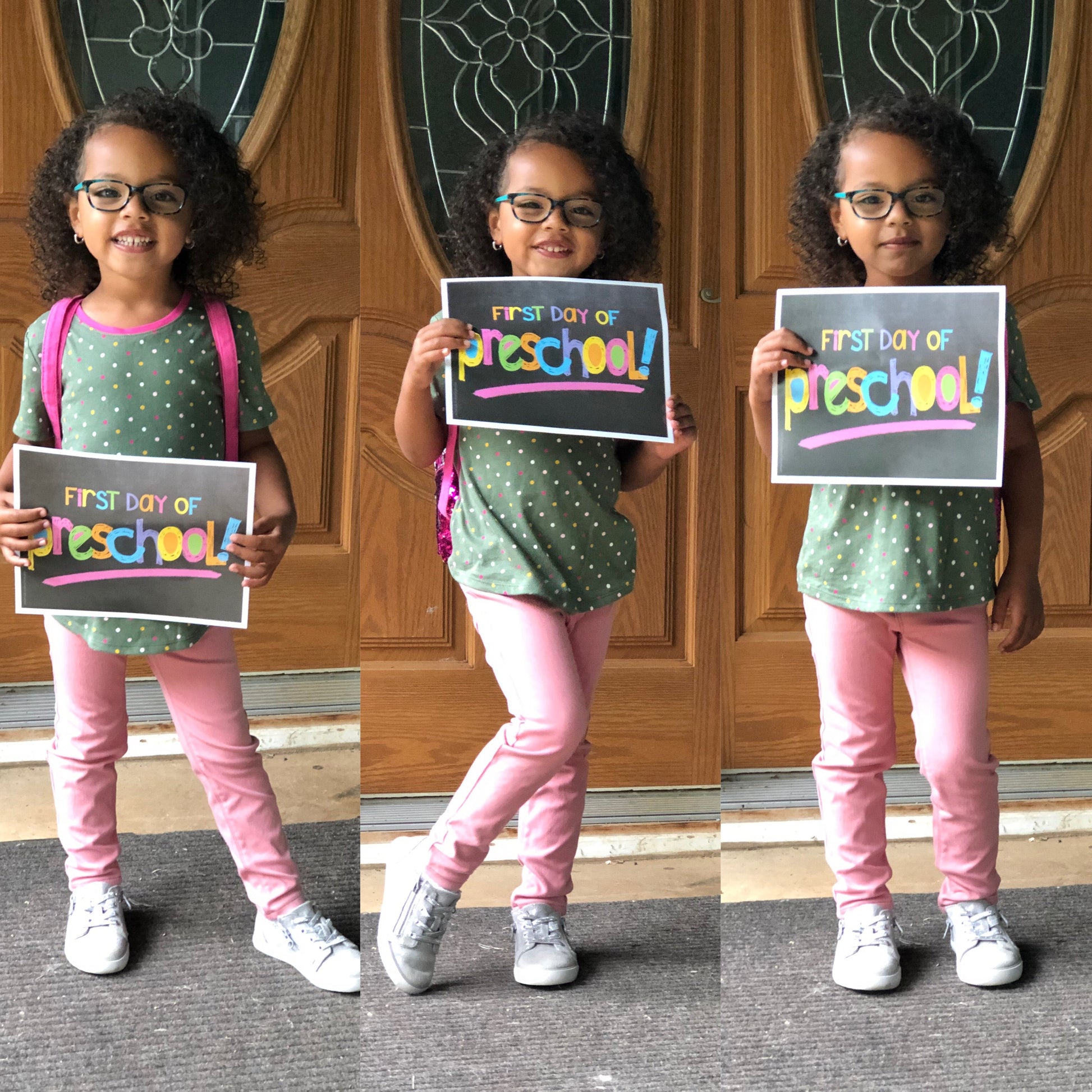 First & Last Day of School Signs | Photo Prop Deck | 17 Grades including T-K | (4) Styles - Denise Albright®
