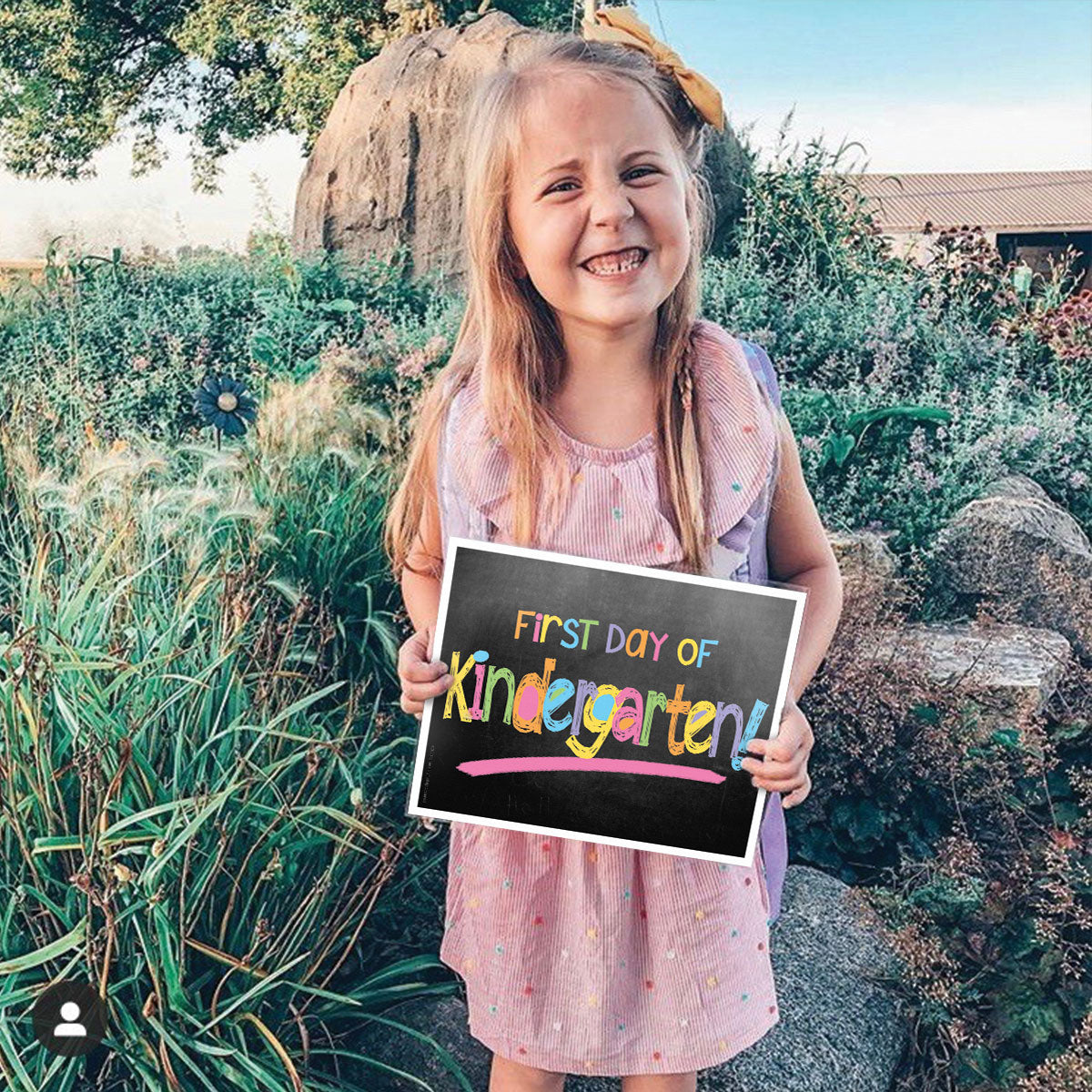 First & Last Day of School Signs | Photo Prop Deck | 17 Grades including T-K | (4) Styles - Denise Albright®