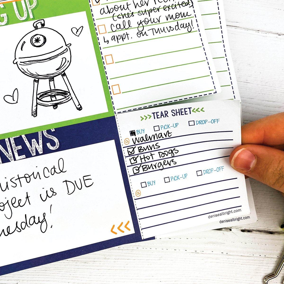 Dad Pad® Weekly Planner Pad - Denise Albright®