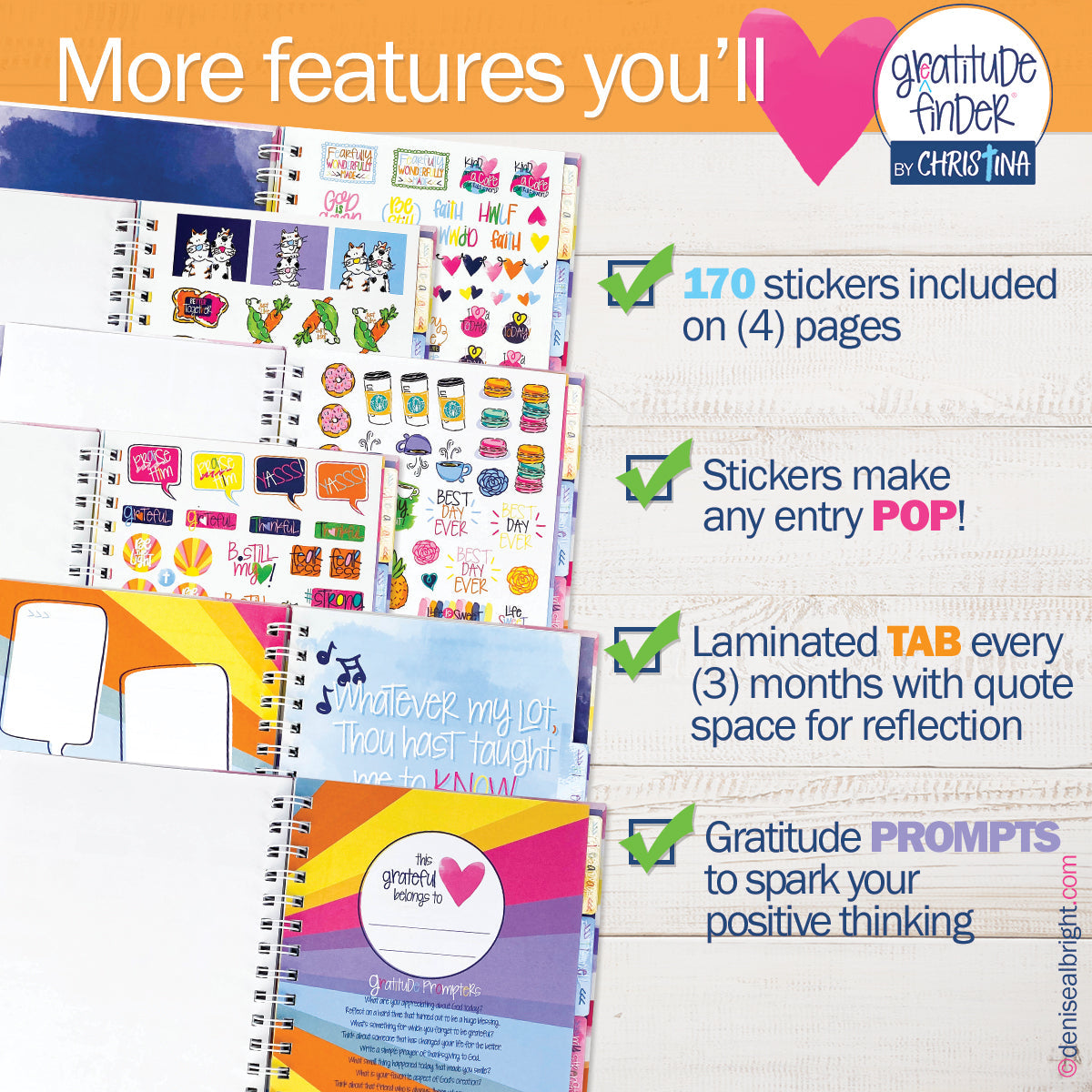 Faith Based Gratitude Finder® Journals - Denise Albright®