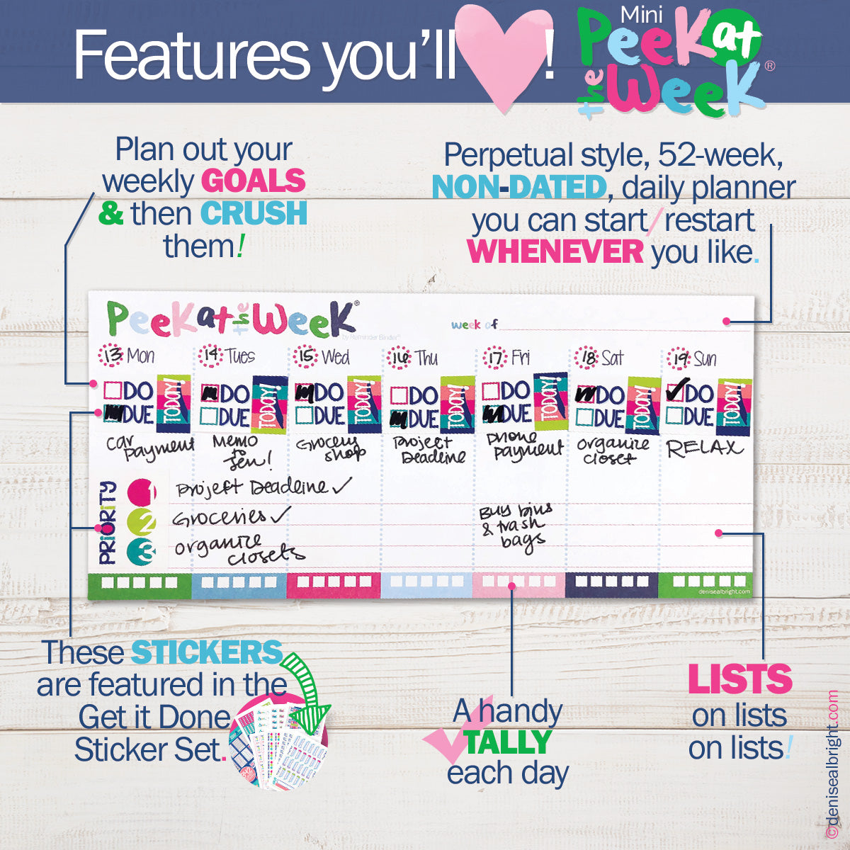 Budgeting Bundle | Budget Binder Planner + Accessories - Denise Albright®
