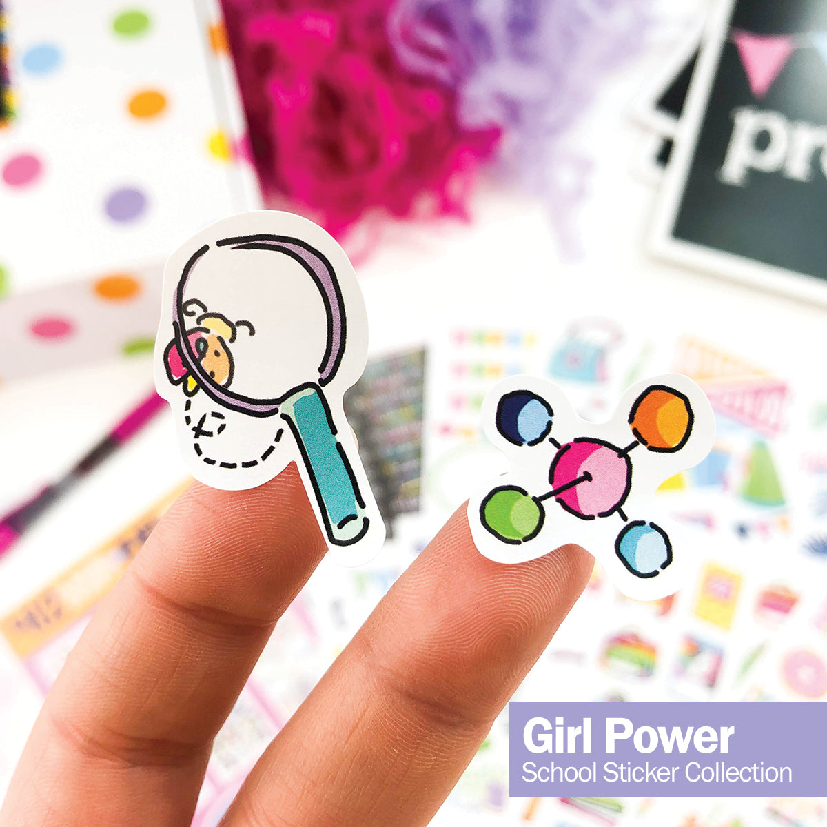 Best Planner Stickers | Family, Work, To-Dos, Events, Goals | 8 Styles - Denise Albright®