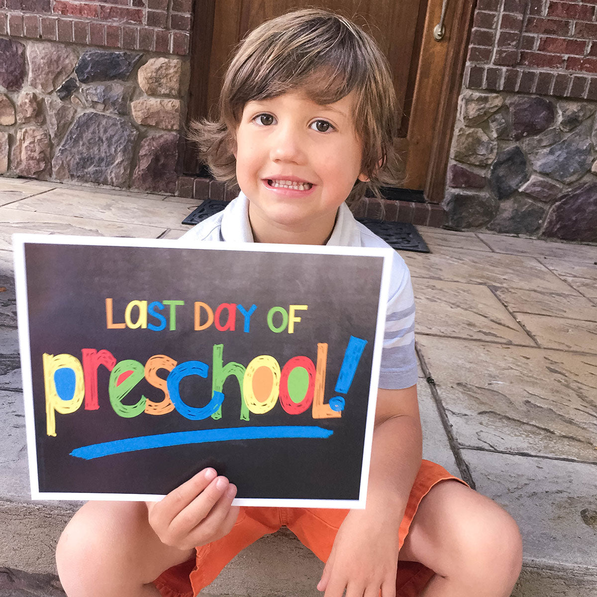 First & Last Day of School Signs | Photo Prop Deck | 17 Grades including T-K | (4) Styles - Denise Albright®