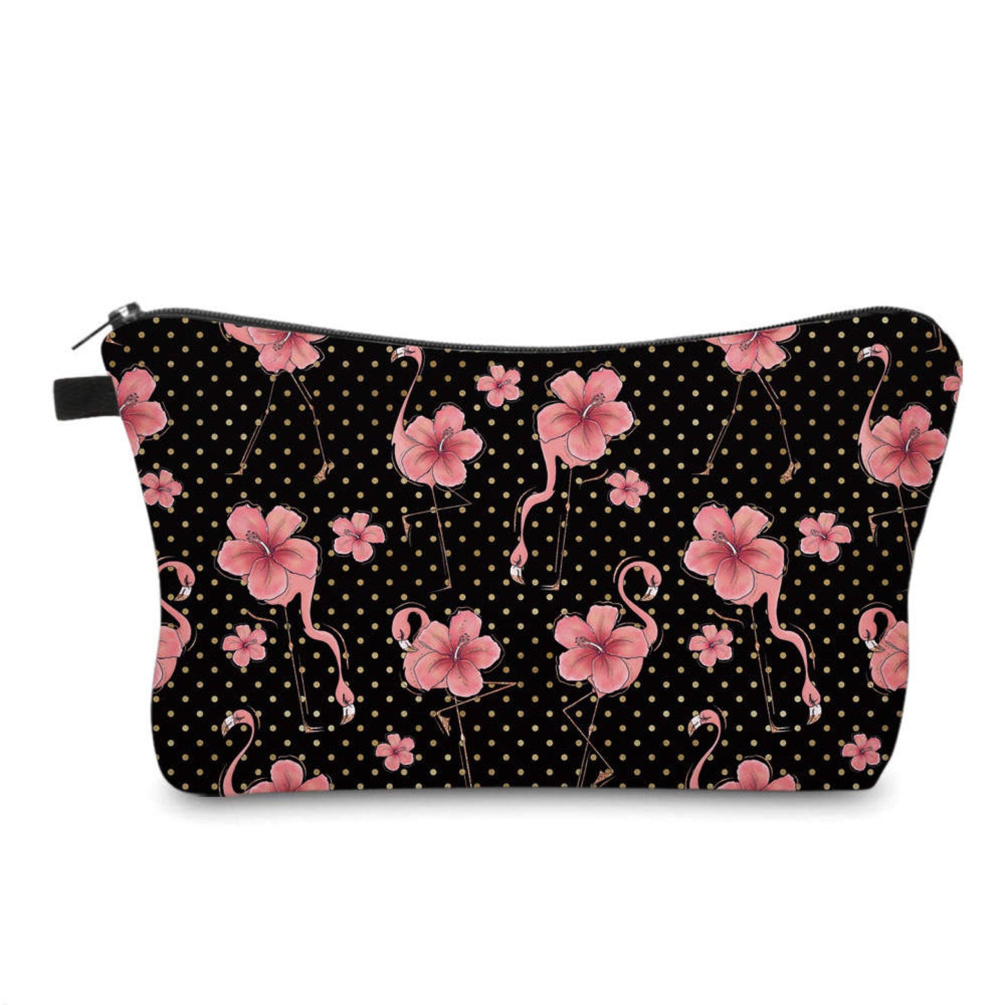 Pouch - Flamingo Polkadot