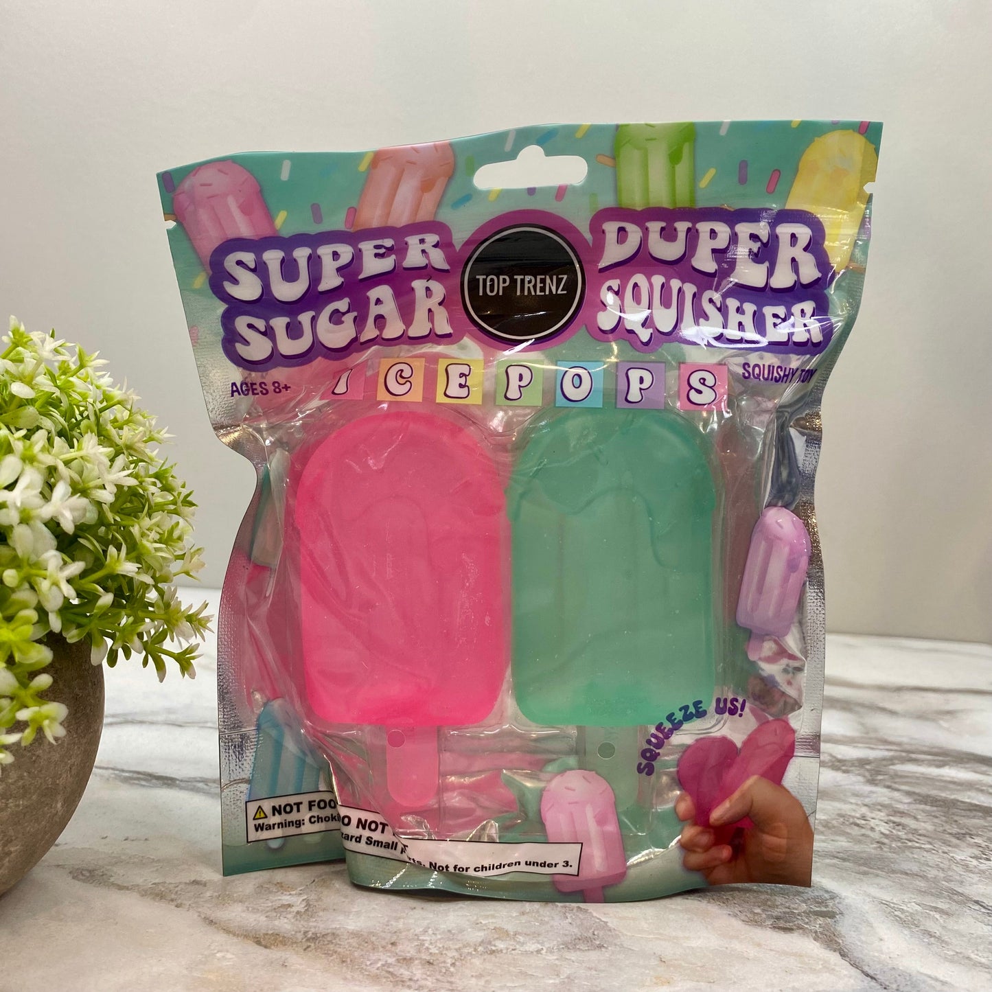 Super Duper Sugar Squisher Toy - Ice Pops
