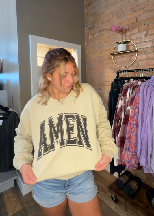 Amen sweatshirt