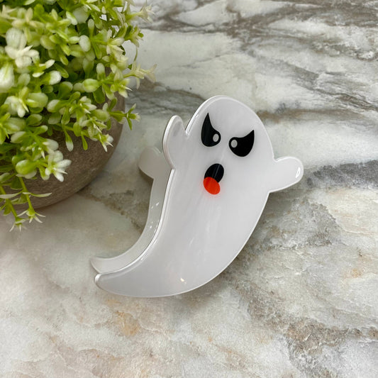 Hair Clip - Ghost #3