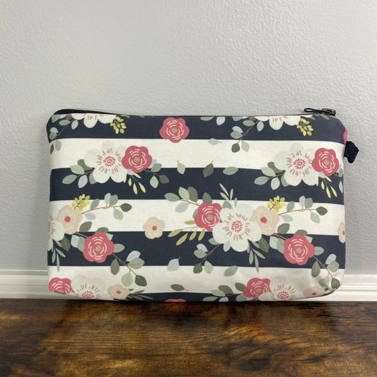 Pouch - Floral Stripe