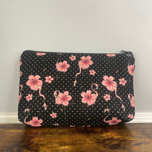 Pouch - Flamingo Polkadot