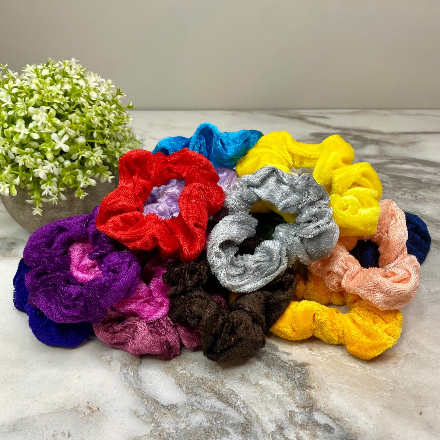 Scrunchie - Solid Velour