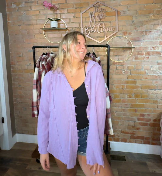 Signature Stretch Button-Down