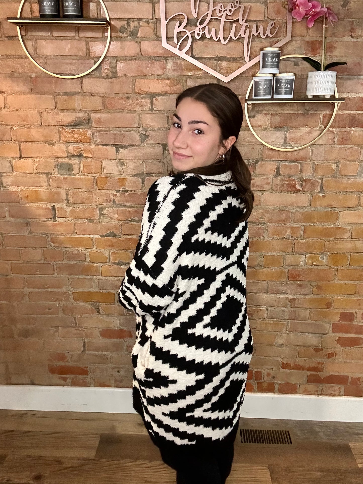 Aztec Reversible Cardi