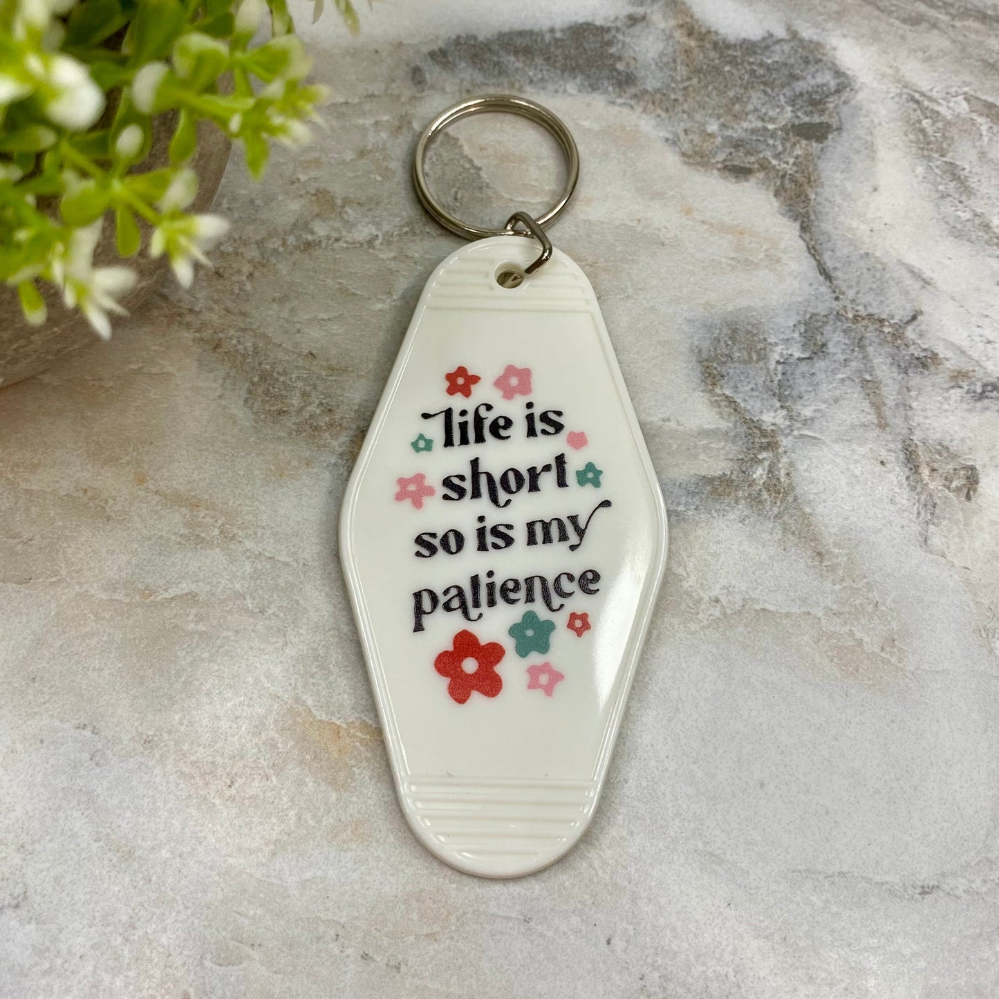 Keychain - Hotel Key - Patience