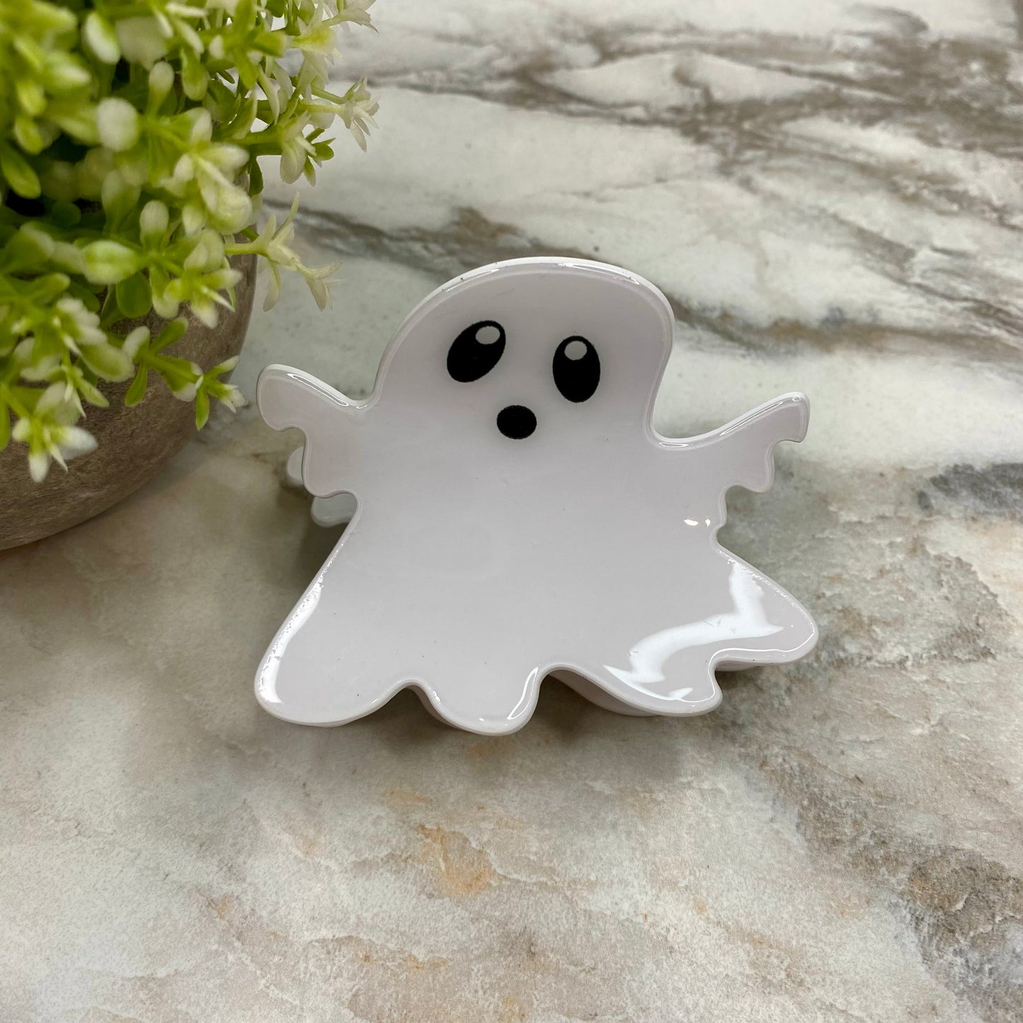 Hair Clip - Ghost #2