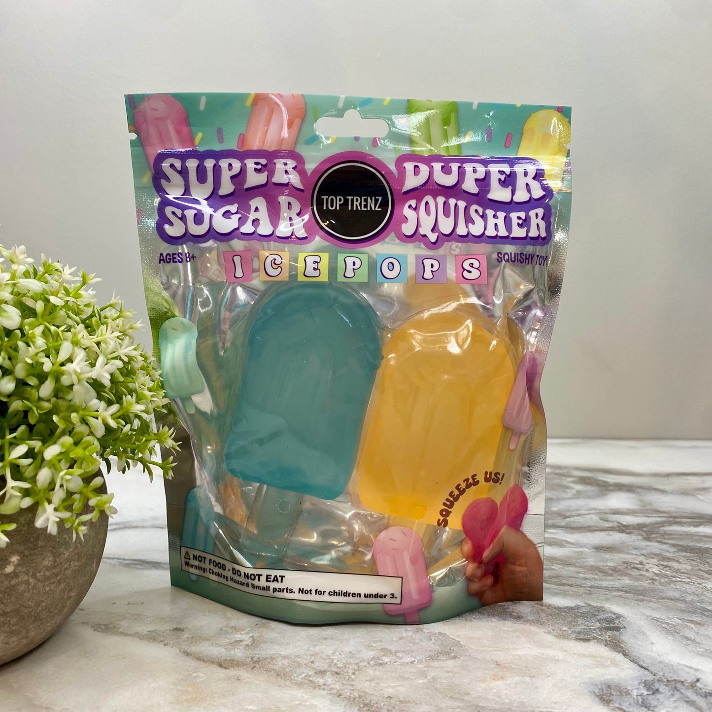 Super Duper Sugar Squisher Toy - Ice Pops
