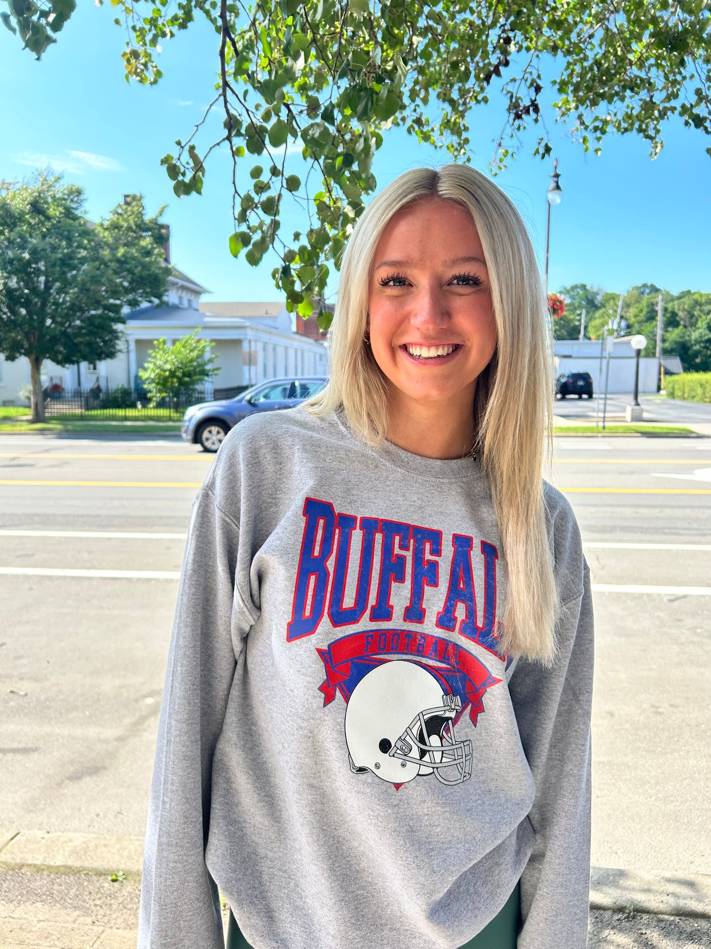 Buffalo Retro Crewneck