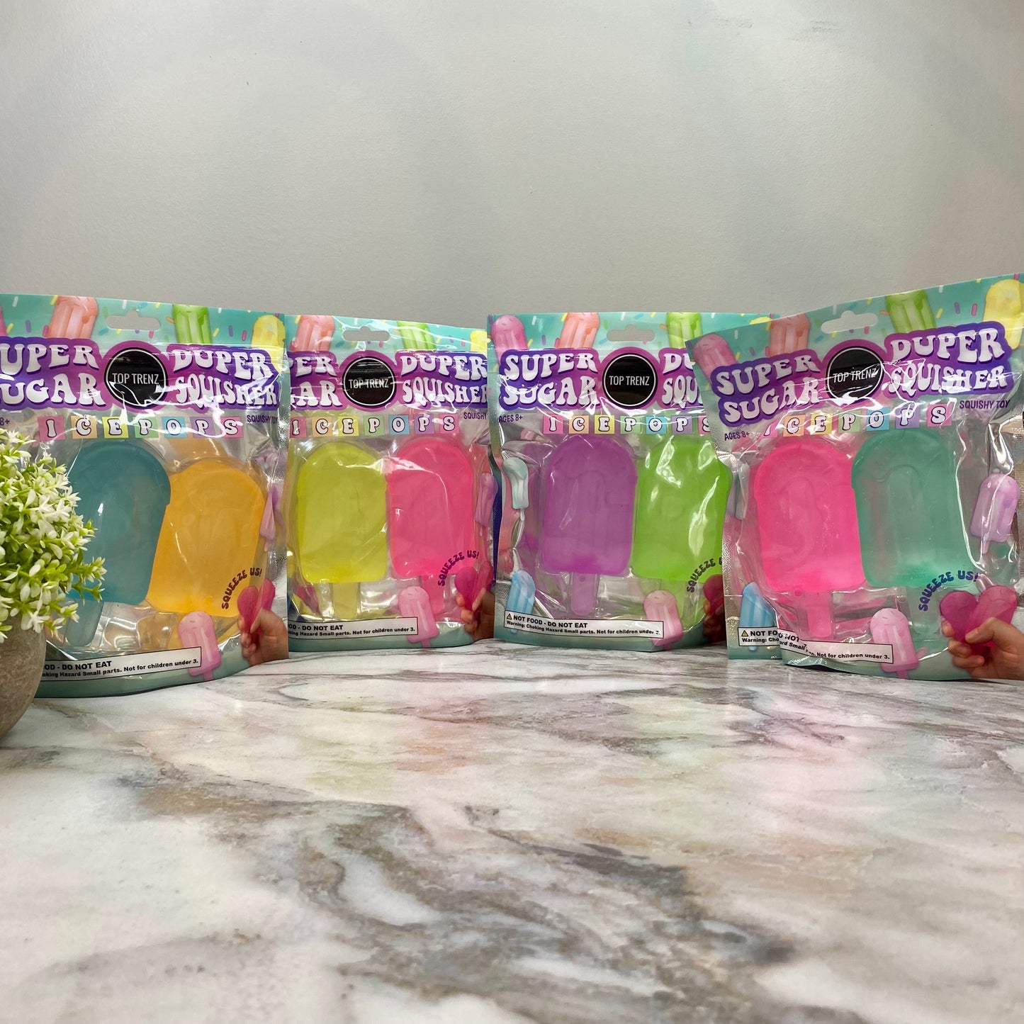 Super Duper Sugar Squisher Toy - Ice Pops