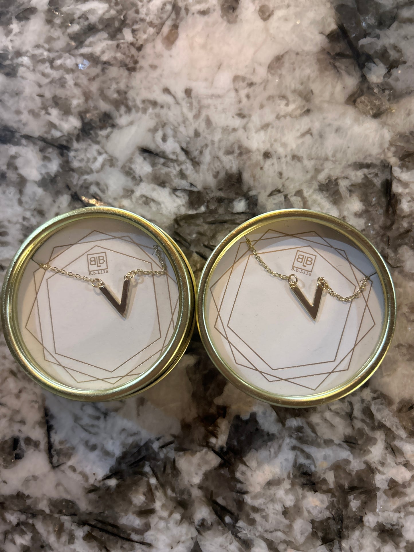 On Point Chevron Necklace