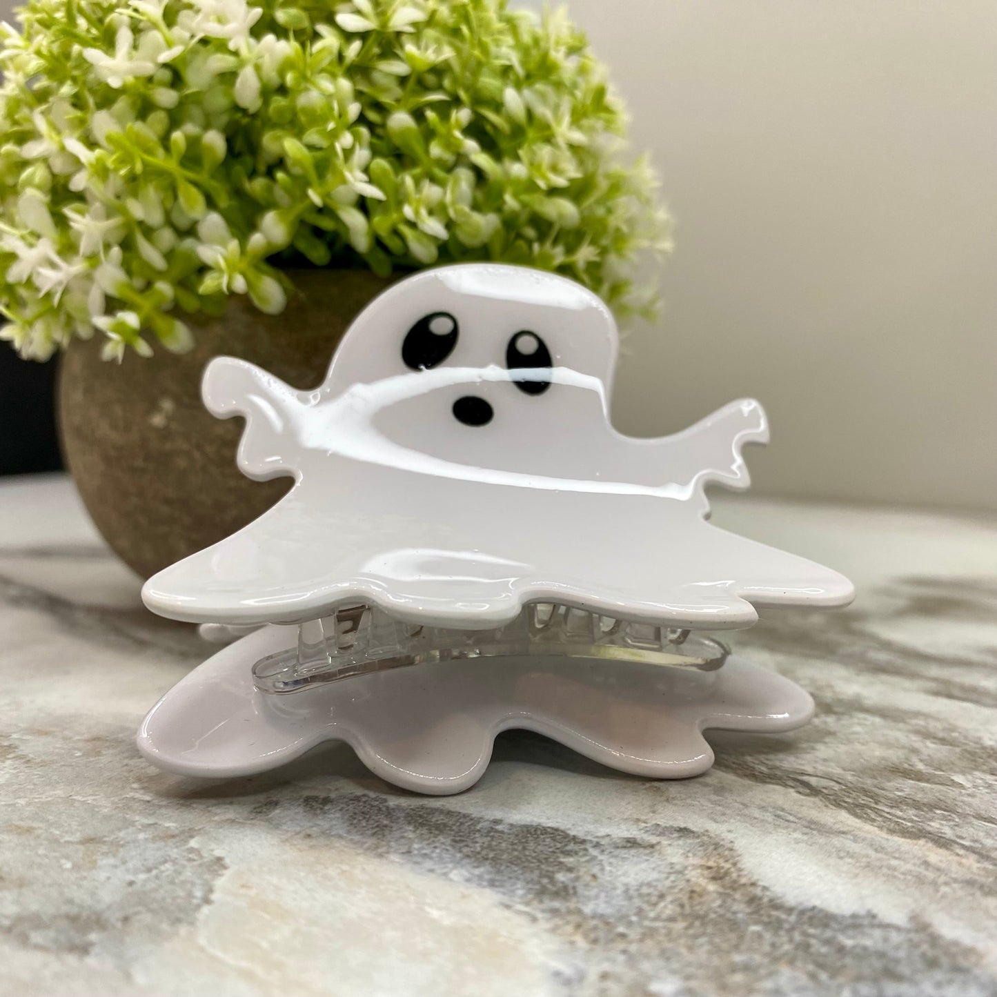 Hair Clip - Ghost #2