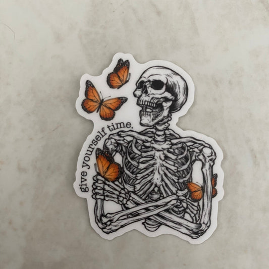 Vinyl Sticker - Sayings - Give Yourself Time