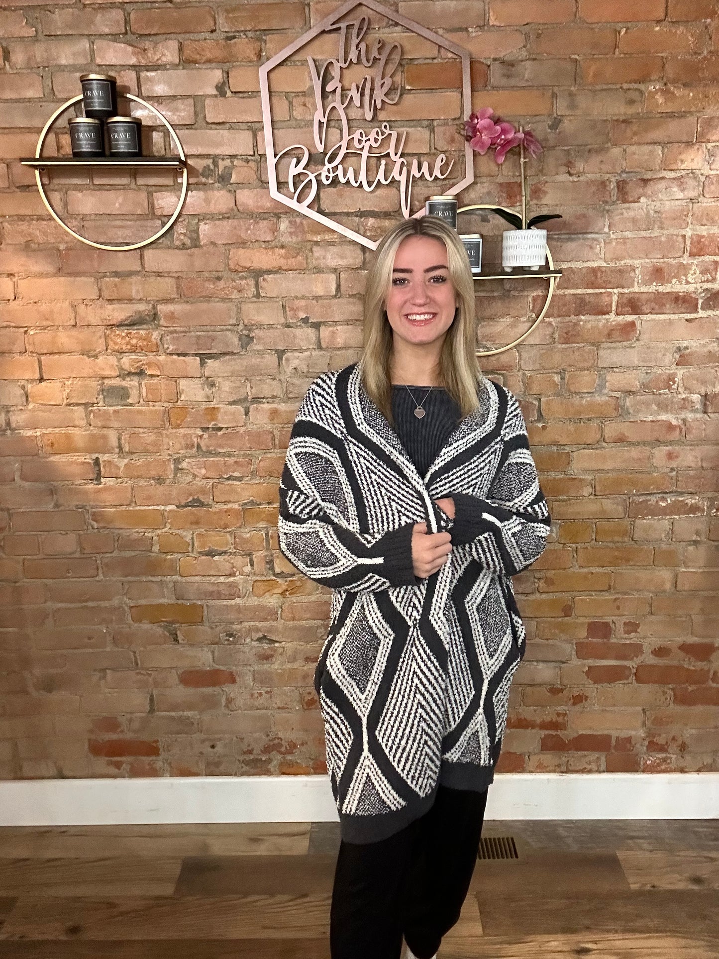 Aztec Reversible Cardi
