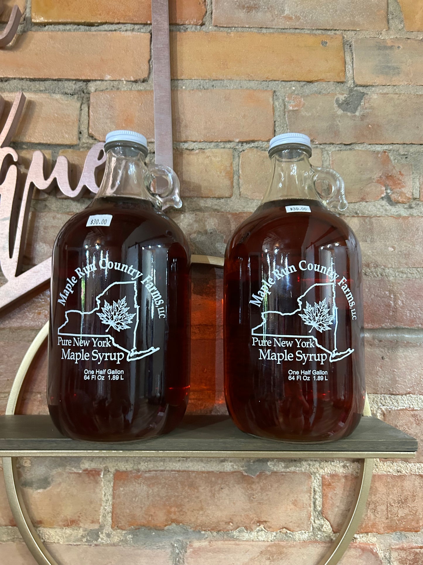 Maple Syrup 1/2 Gallon