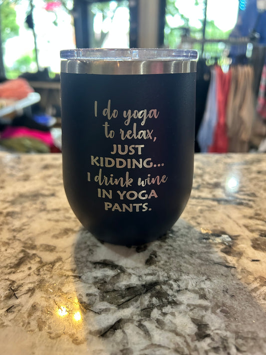 Wine/Yoga Mug