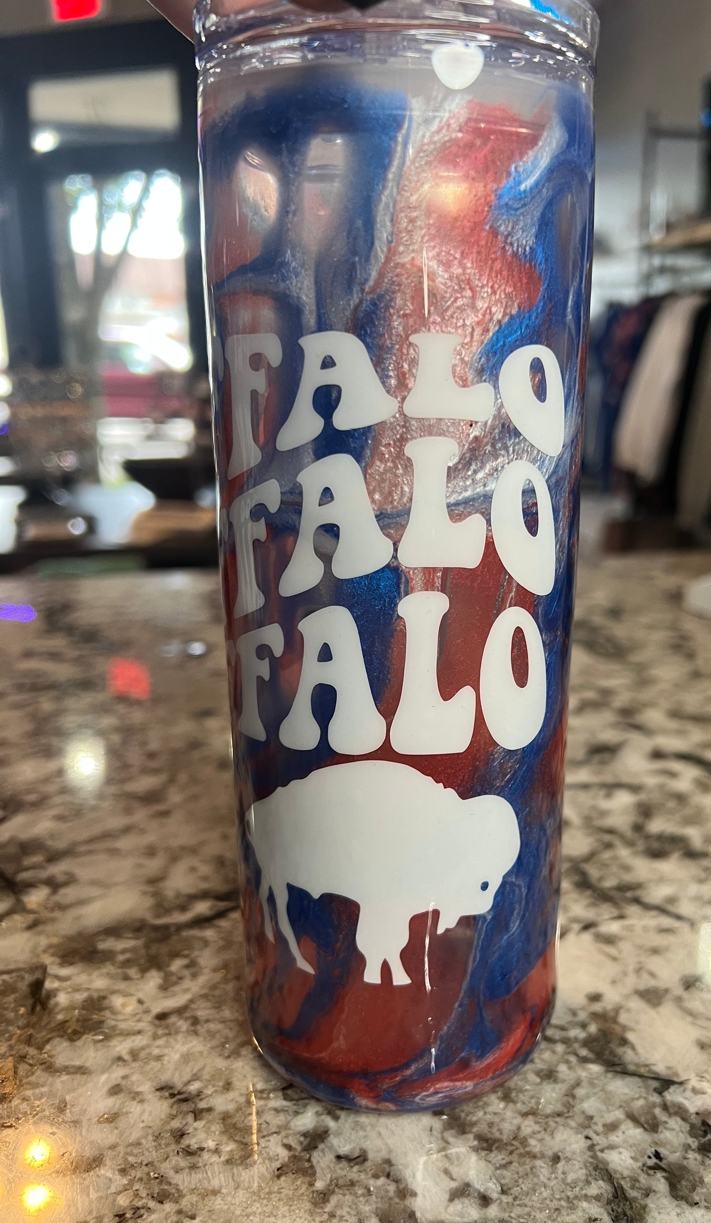 Skinny Buffalo Tumbler
