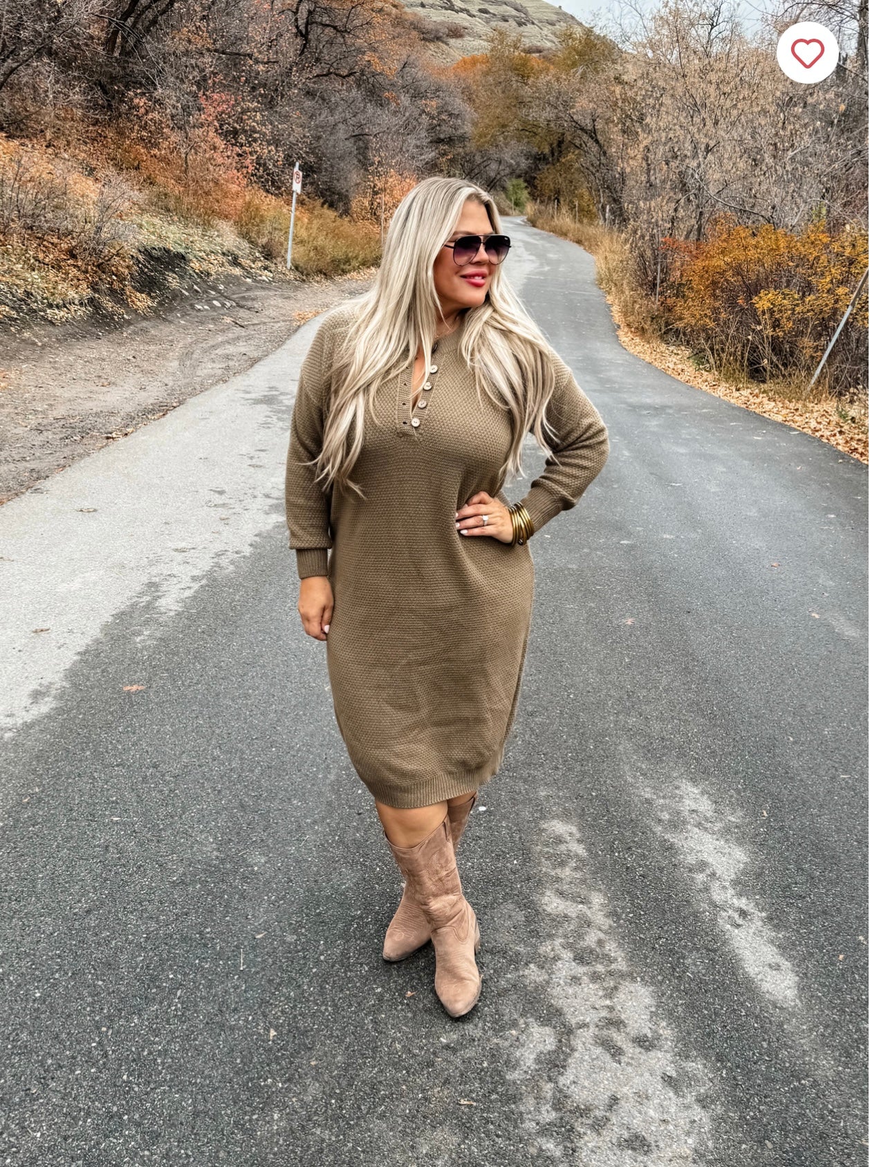 Lively Knit Sweater Dress