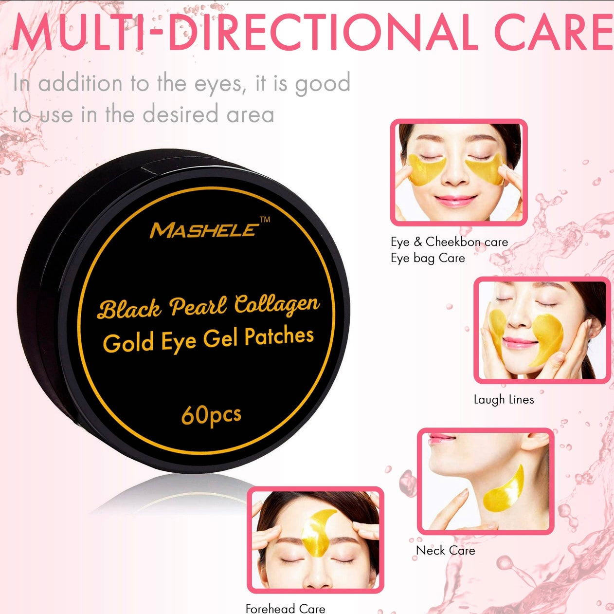 Black Pearl Gold Collagen Eye Patches