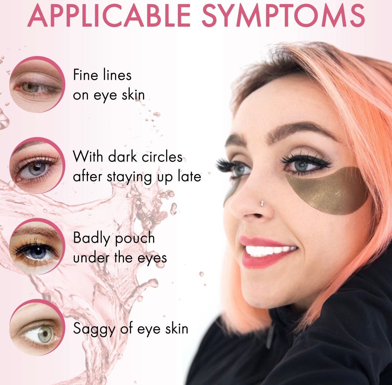 Black Pearl Gold Collagen Eye Patches