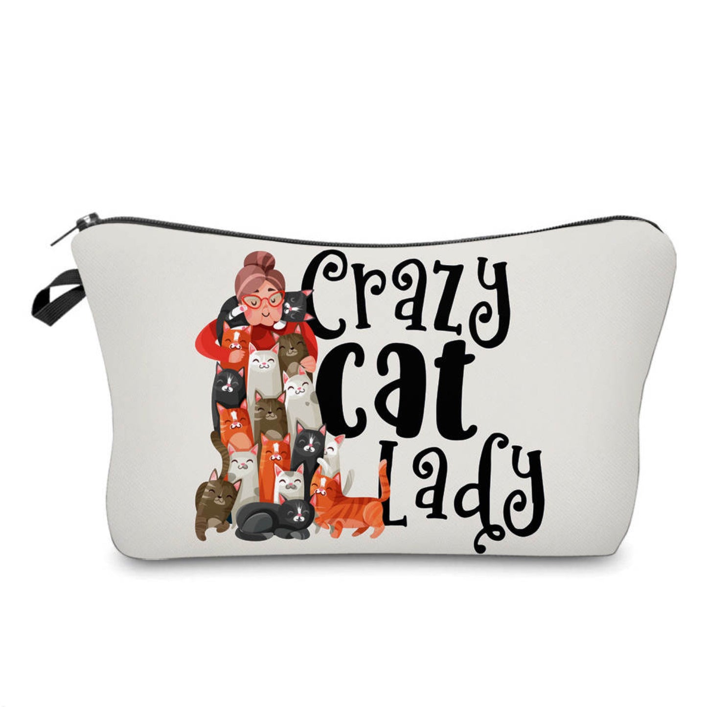 Pouch - Cat, Crazy Cat Lady