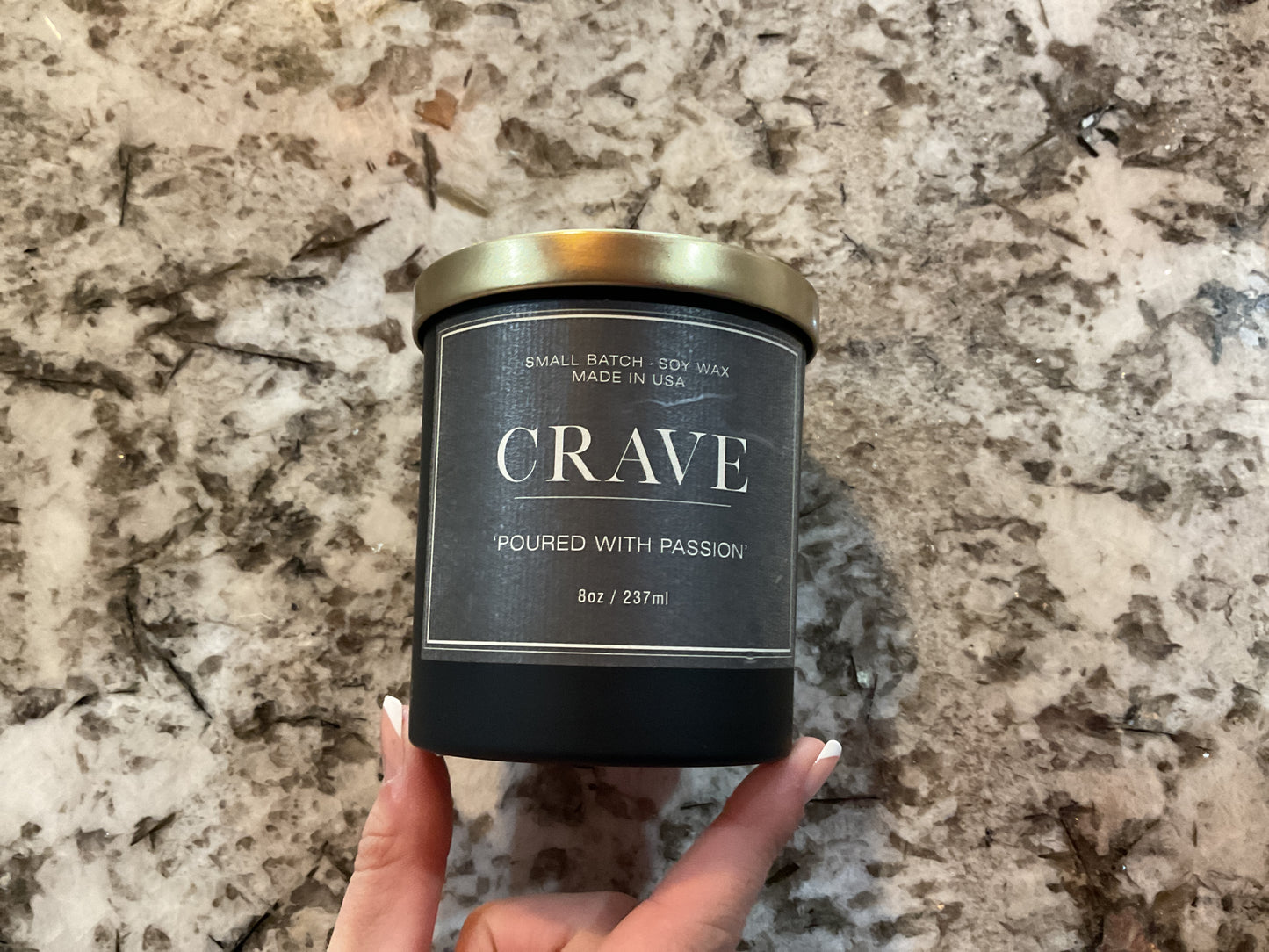 CRAVE candle