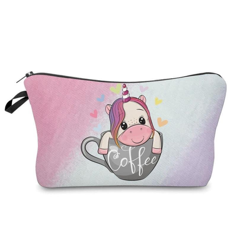 Pouch - Unicorn Coffee Cup