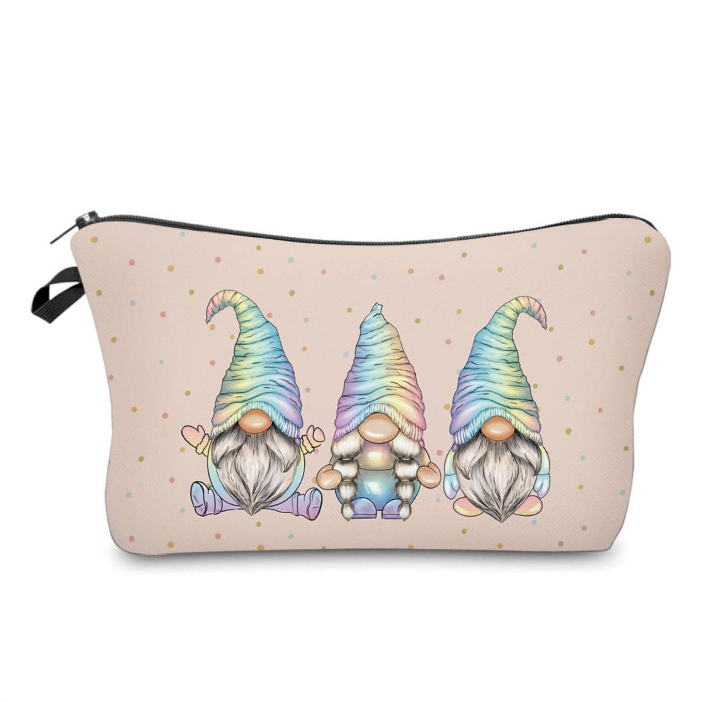 Pouch - Gnome Pastel Rainbow
